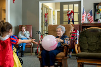 Norah's trip to Tennille Retirement home August 1